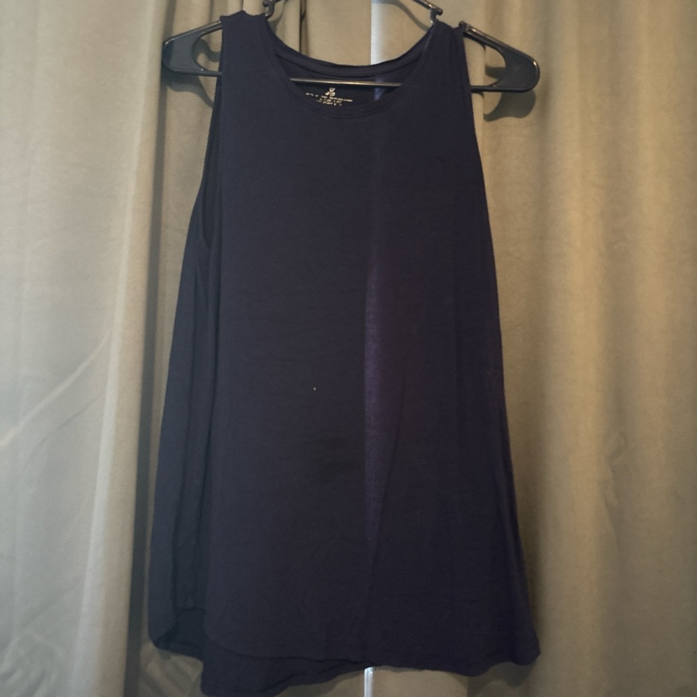 Sleeveless Black Top